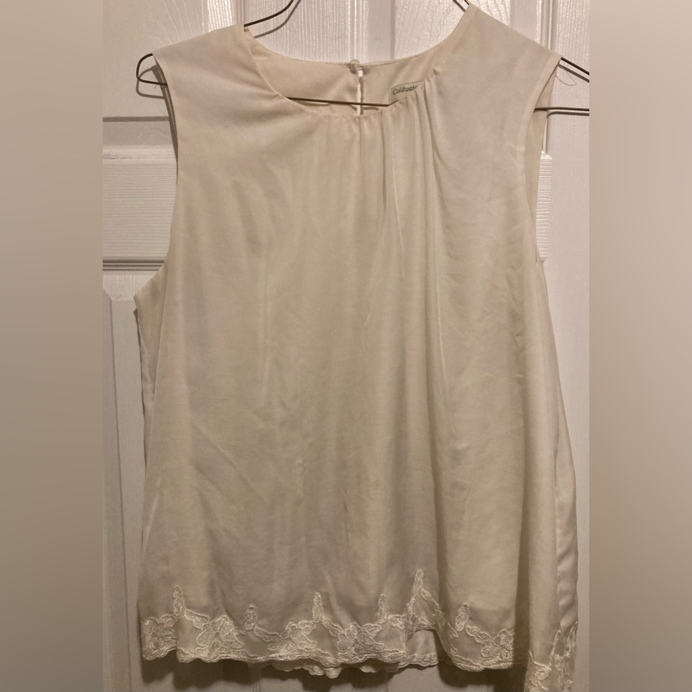 Coldwater Creek ladies top with under blouse